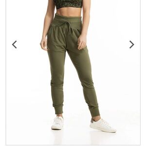 Olive Green Women's Jogger Pants Alexo Athletica